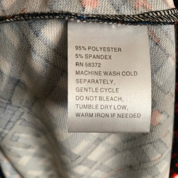 ILE New York Black Sleeveless Dress with Multi-color Accents - Picture 10 of 10